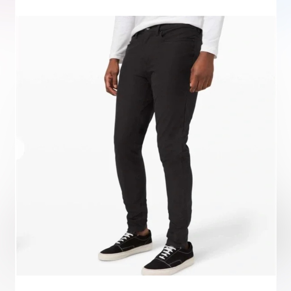 Lululemon ABC Pant Skinny 34" *Utilitech in Black Sz 30